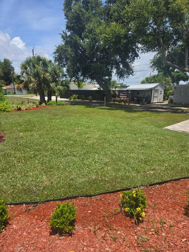 Residential lawn sod project
